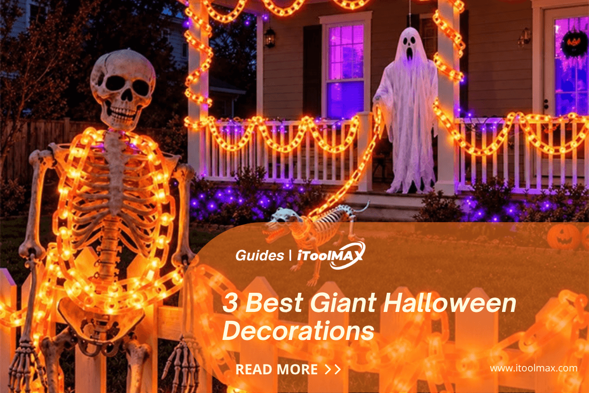 Giant Halloween Decorations: 3 Big Outdoor Ideas