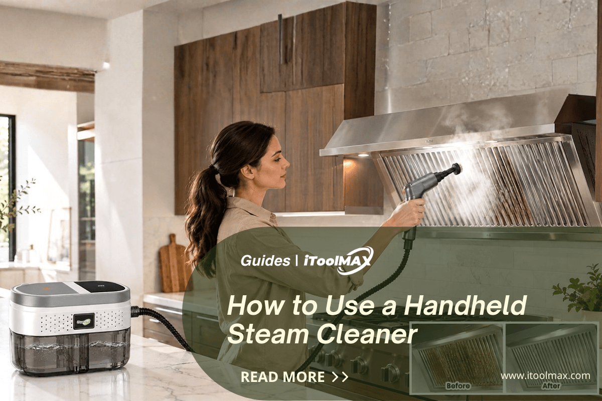 How to Use a Handheld Steam Cleaner: Step-by-Step Guide