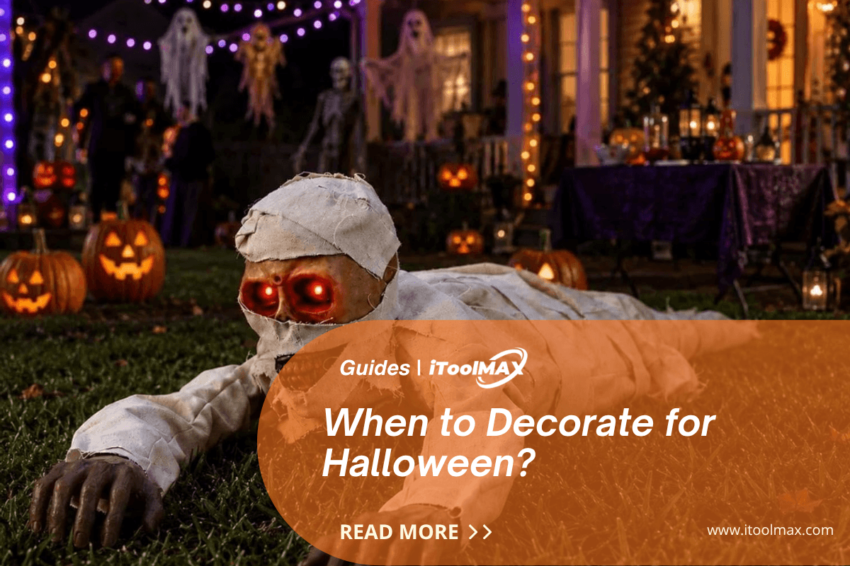 When to Decorate for Halloween? The Perfect Decor Timeline