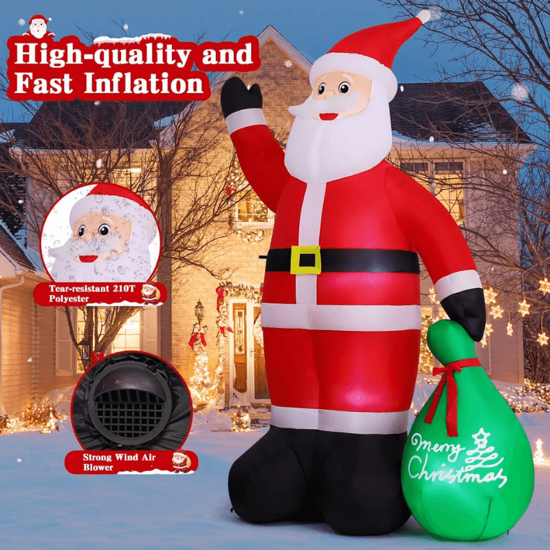 11.8ft christmas inflatable snowman itoolmax