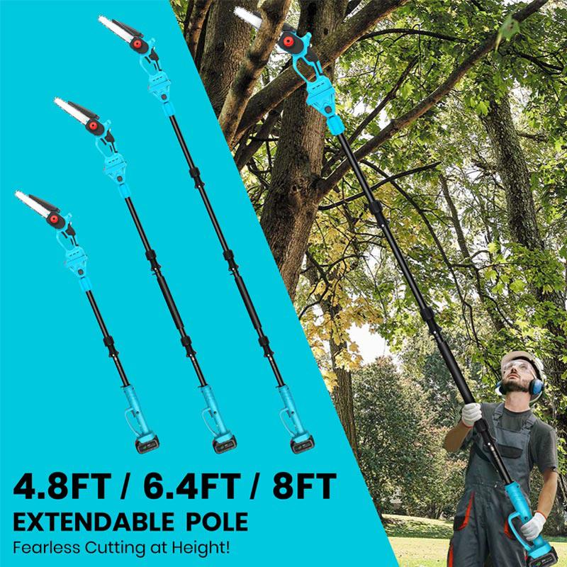 2 in 1 chainsaw with pole saw 4.8inch itoolmax
