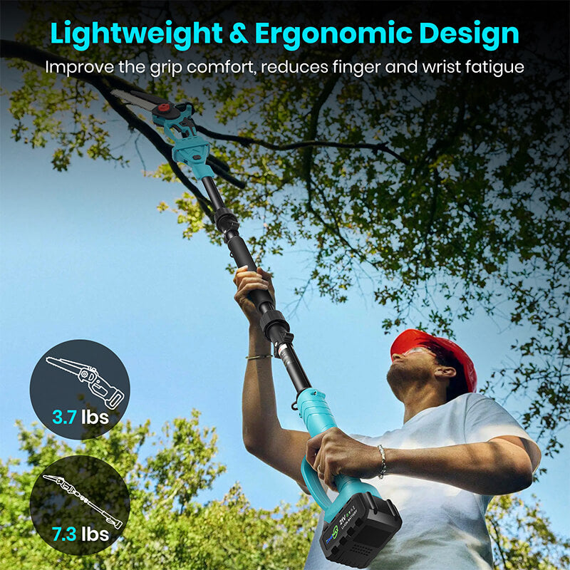2 in 1 chainsaw with pole saw kit lightweight & ergonomic design itoolmax