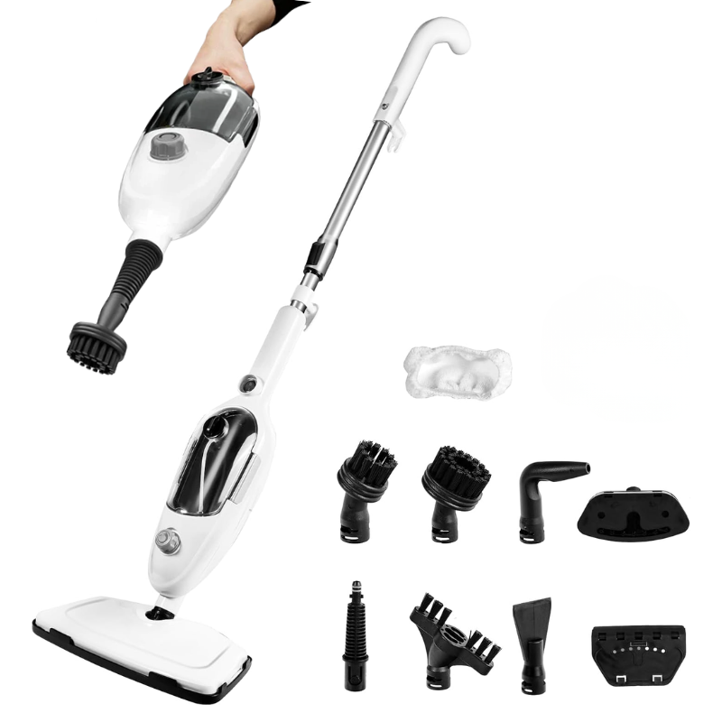 2 in 1 1300w steam mop handheld cleaner itoolmax