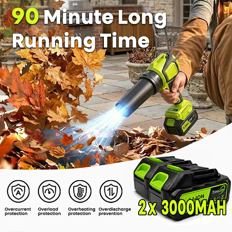 cordless leaf blower vacuum long-lasting battery itoolmax