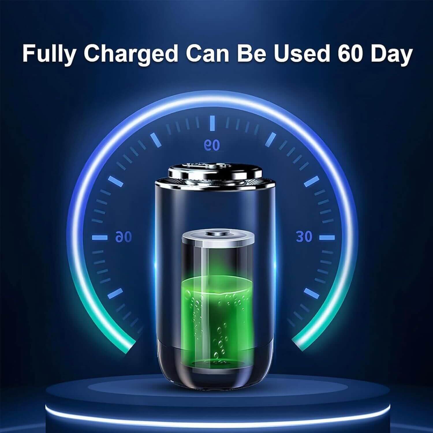 Lasts up to 60 days in slow mode. Easily mount it anywhere in your car for long-lasting scent and comes with a convenient cable to keep it charged.