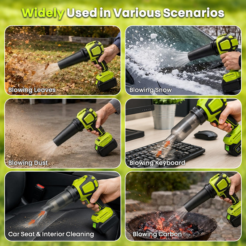 40000 rpm motor cordless leaf blower vacuum application itoolmax