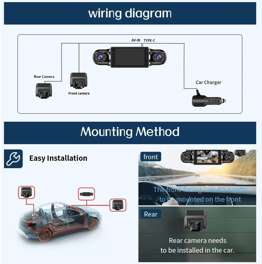 5 channel car dash how to install
