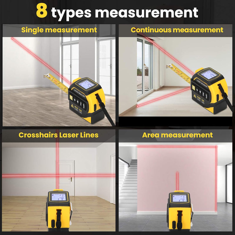 iToolMax 5 in 1 Digital Bluetooth Laser Tape Measure