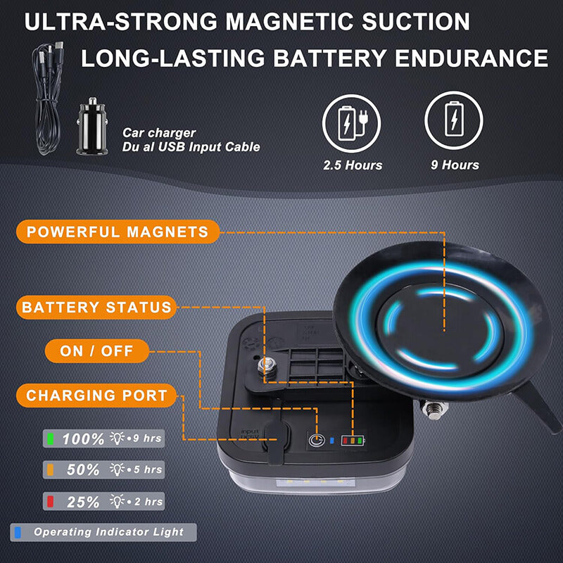 Magnetic LED Trailer Tow Lights