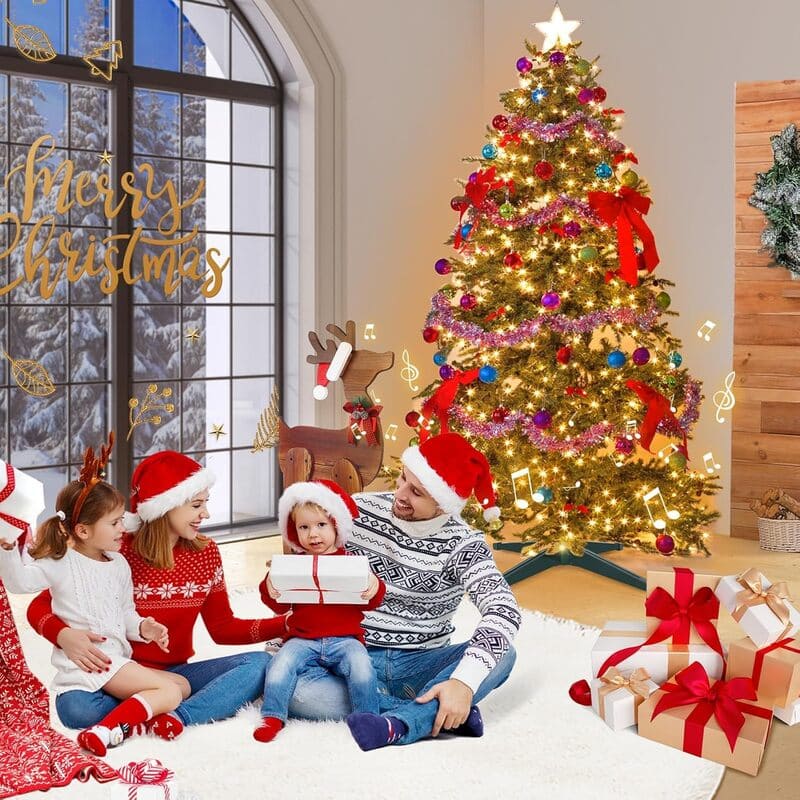 Roatating Artificial Christmas Tree Stand gathering itoolmax