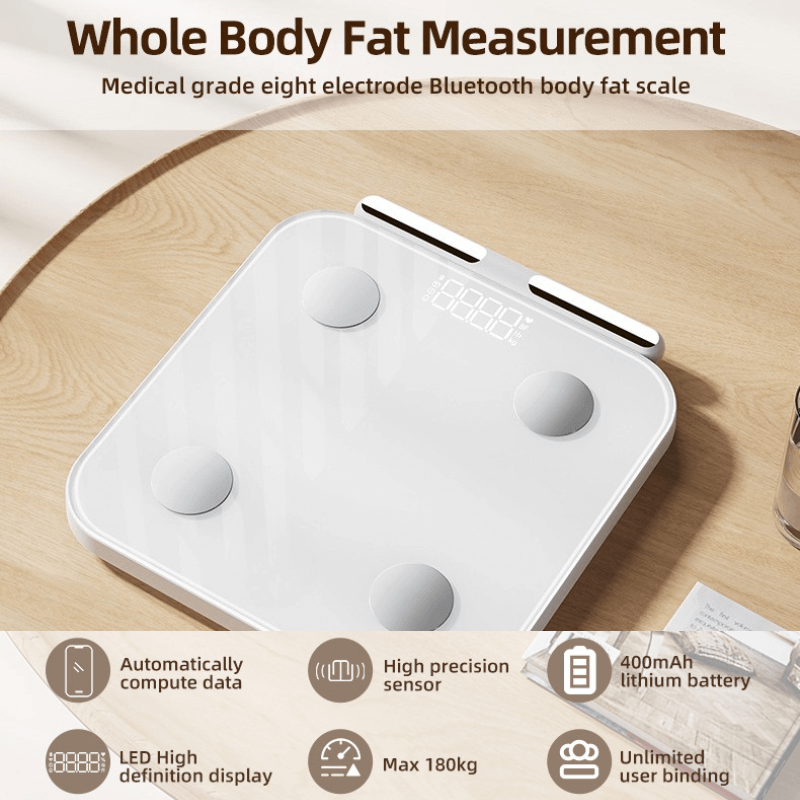 scale that measures body fat and water weight itoolmax