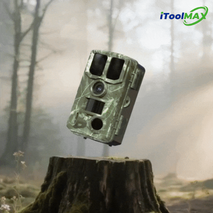 Solar Powered Trail Camera 4G itoolmax