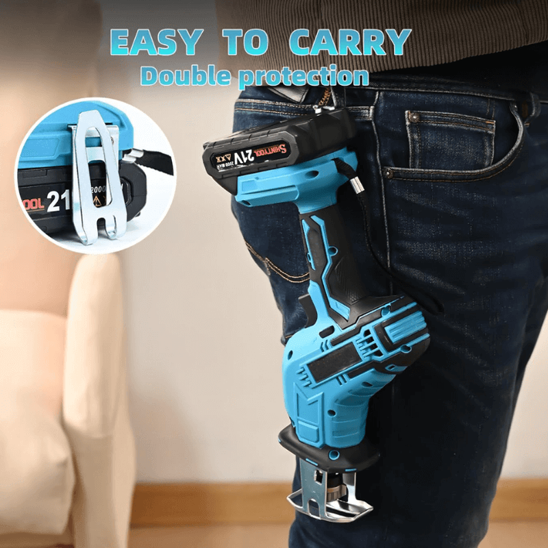 cordless reciprocating saw itoolmax easy to carry