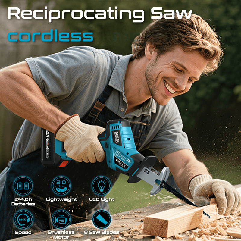 cordless reciprocating saw mulit use itoolmax