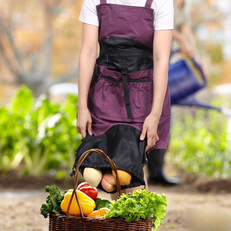 gardening apron with deep bottom