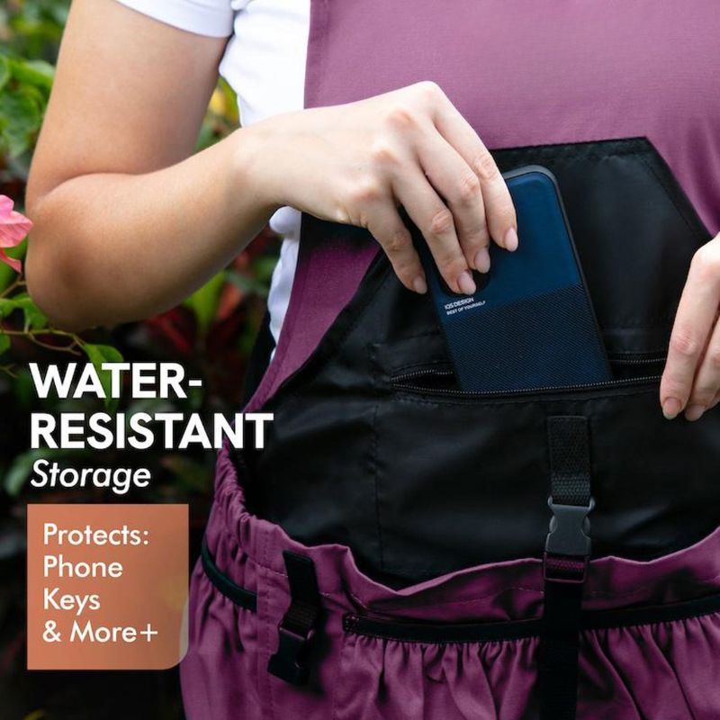 gardening apron with pockets water resistant
