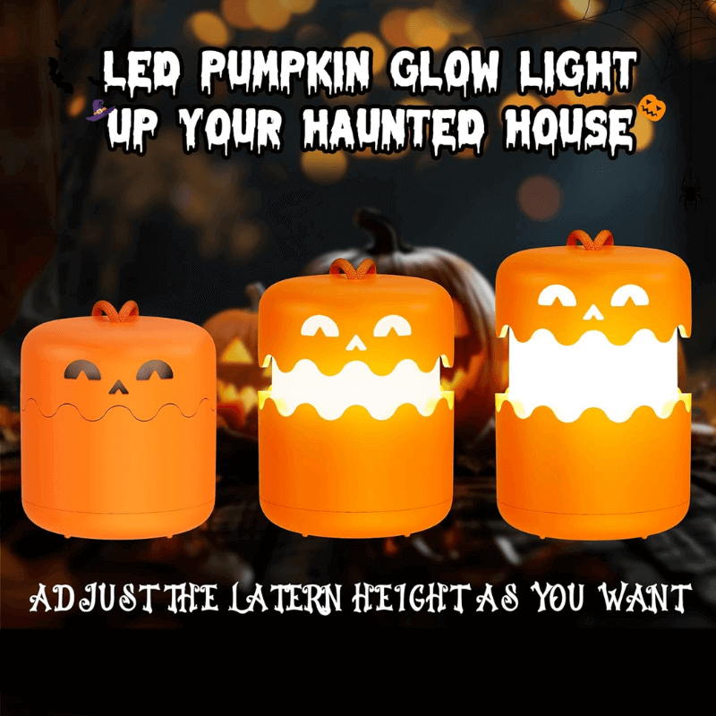 halloween pumpkins lantern led light itoolmax