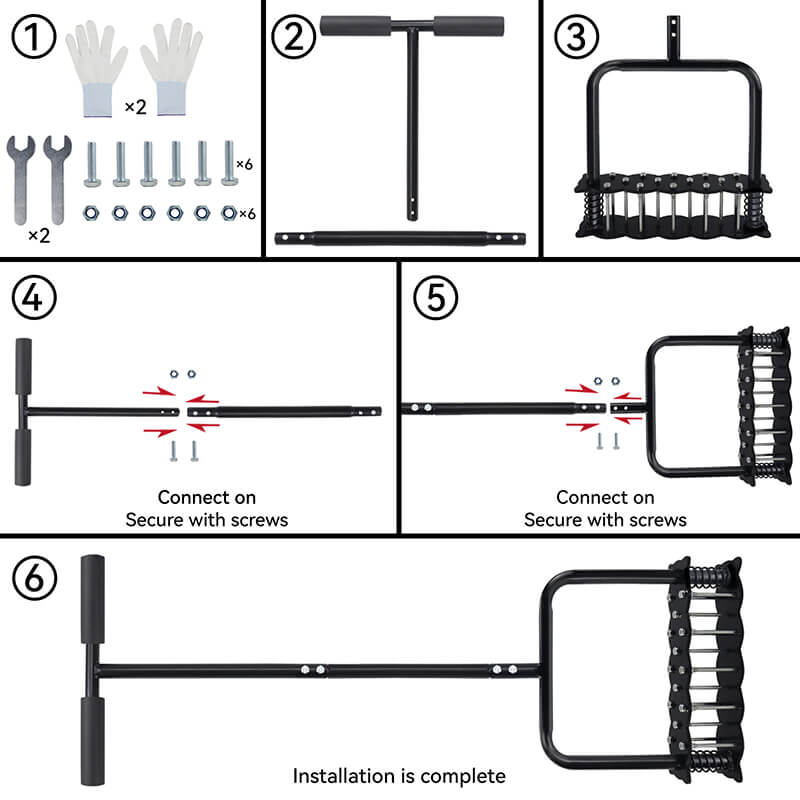 iToolMax Spike Lawn Aerator Tool