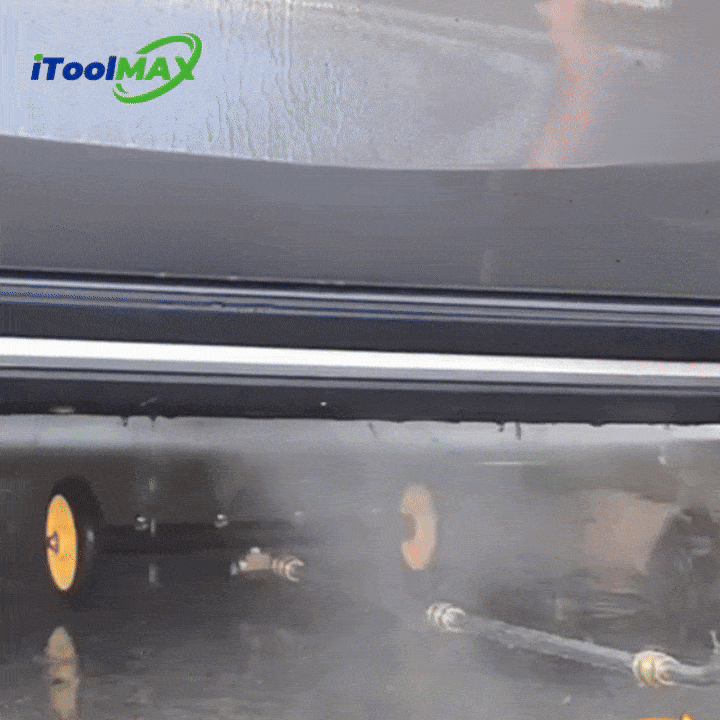 This versatile attachment works as both a sump cleaner and a pressure washer water broom, 5X higher efficiency, load 4000PSI Max. Delivering faster, more efficient car cleaning, avoid crawling under vehicles. Ideal for high-pressure cleaning for cars, trucks, and driveways and yard floor. Used for home or professional use!