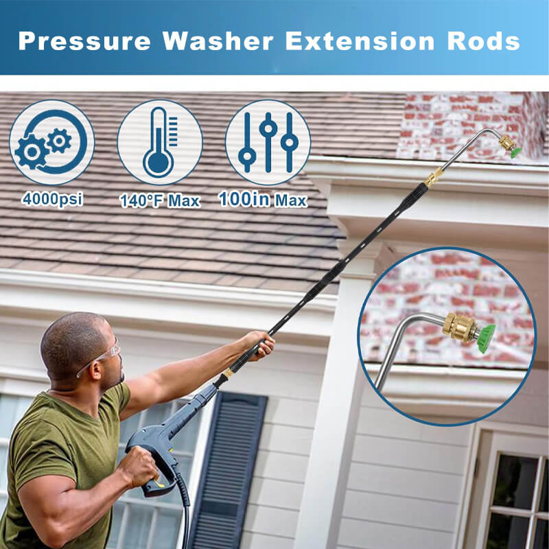 iToolMax 4000PSI Upgrade Pressure Washer Extension Wand