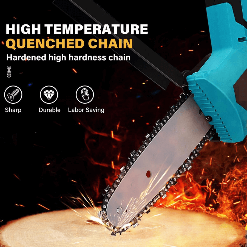 Crafted from chromium vanadium steel, super exceptional sharpness, this chain effortlessly slices through wood with unmatched speed and accuracy. Experience superior cutting performance, ensuring clean and efficient cuts for all your woodworking needs.