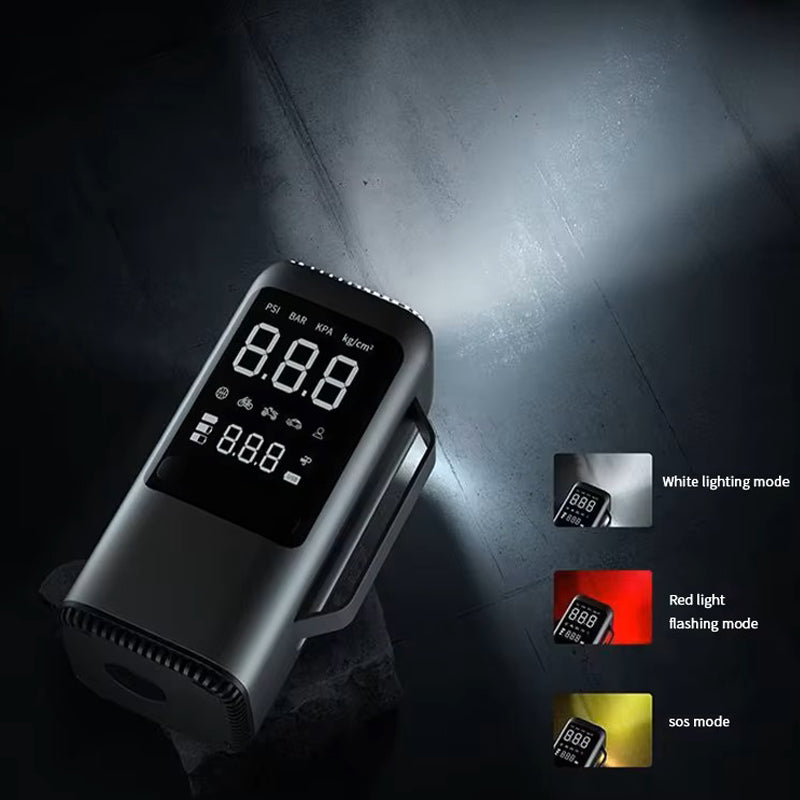 With 3 modes of lighting, white light is LED lighting, red light is flashlight, which are convenient for you to carry out vehicle inspection, maintenance and so on. Yellow light is SOS for emergency help at night or in low light conditions.