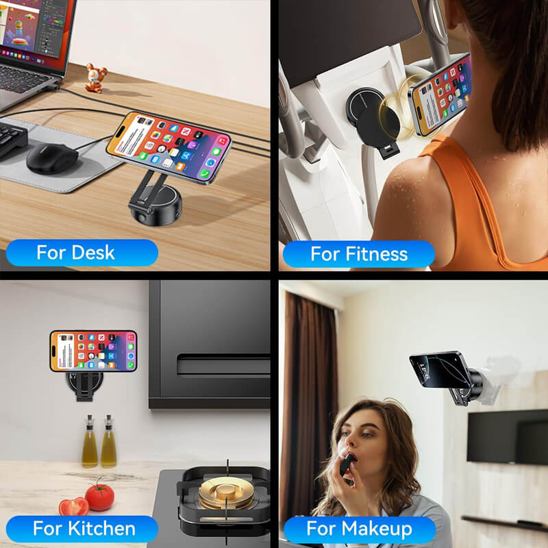 In addition to facilitating driving navigation, it is perfect for road trips, delivery jobs, or rolling on TikTok in the car. And use it to watch videos while working out, follow a recipe hands-free on the fridge and so on, or stream your favorite vedios anywhere!