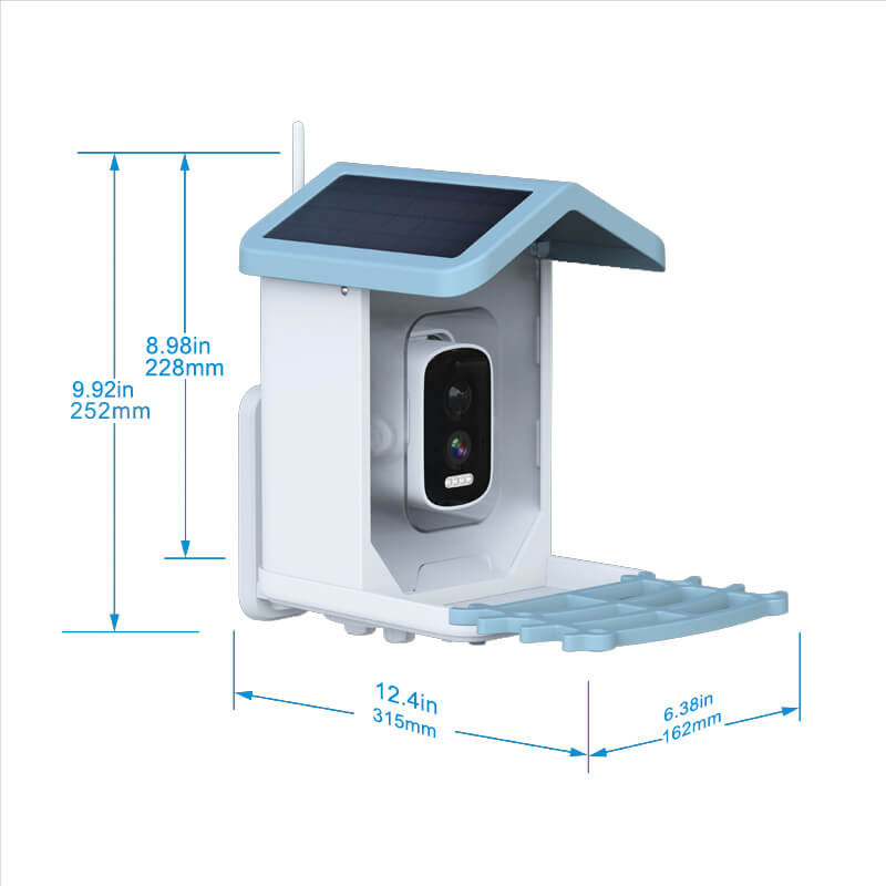 iToolMax Solar Smart Bird Feeder with Camera