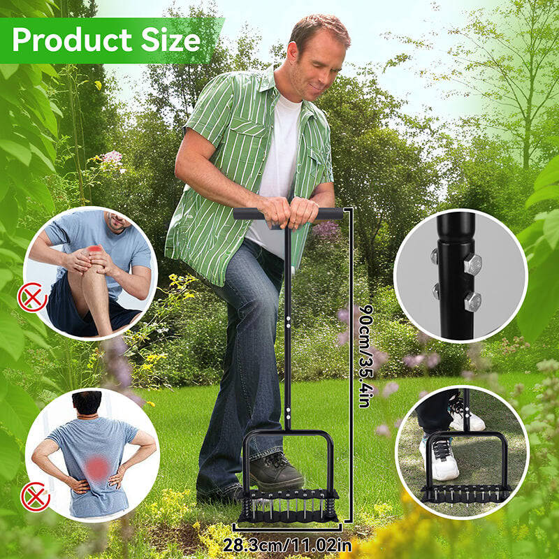 iToolMax Spike Lawn Aerator Tool