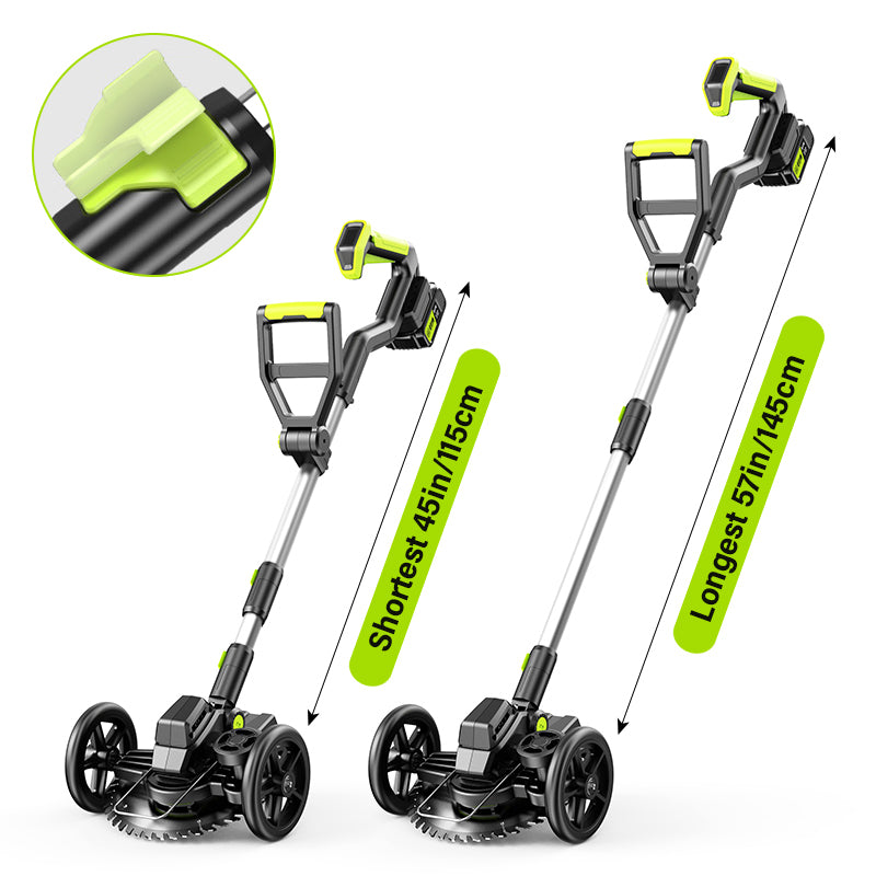 Adjustable height from 45-57in(115cm-145cm), allowing you to customize it to your comfort. Whether you're tall or petite, can use with ease and precision.