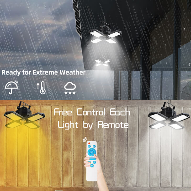 iToolmax 1500LM Solar Shed Light