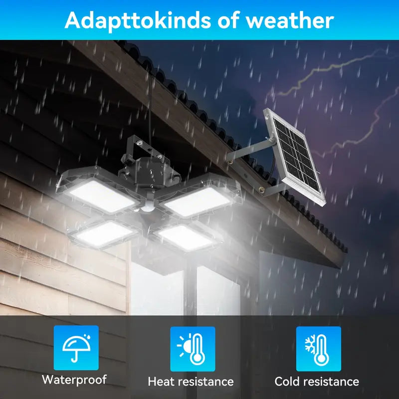 iToolmax 1500LM Solar Shed Light