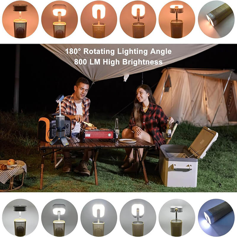 iToolmax TelescopicĀ Camping Light with Speaker