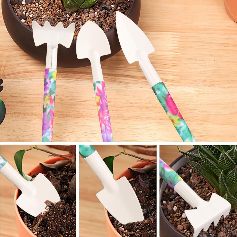 itoolmax 10 pcs garden tool set with succulent tools
