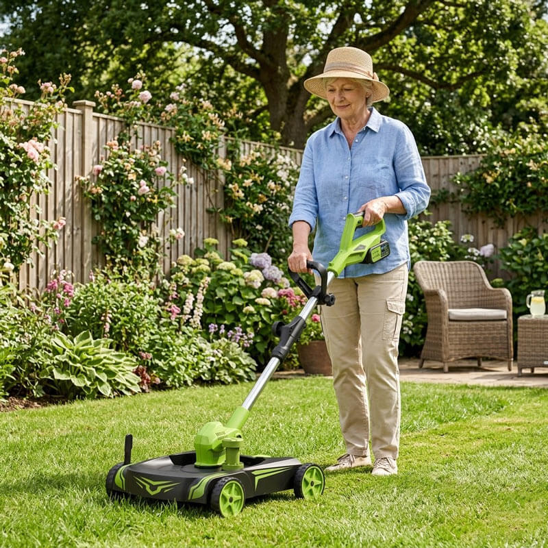 itoolmax 12inches electric weed wacker review