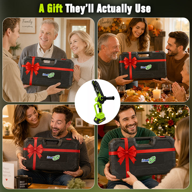 itoolmax 2 in 1 cordless mini chainsaw product perfect gift