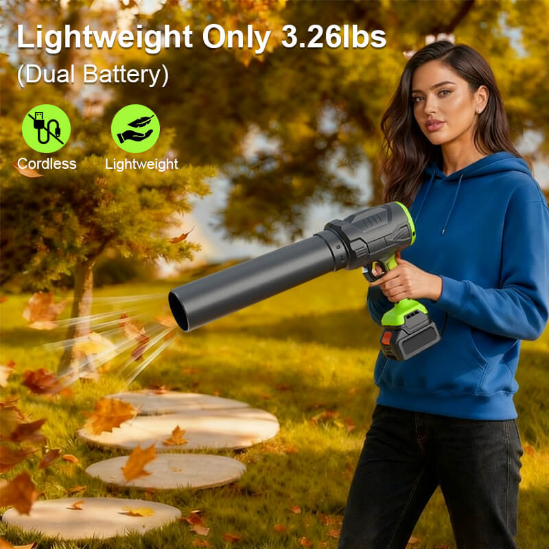 itoolmax 29000rpm mini cordless leaf blower lightweight