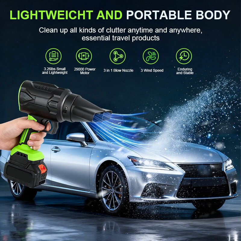 itoolmax 29000rpm electric leaf blower portable body