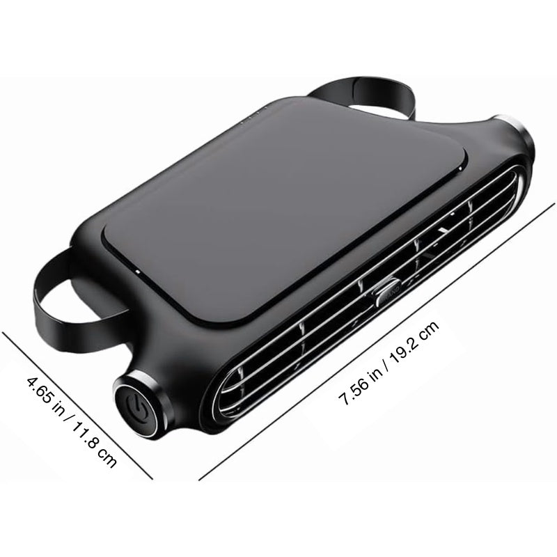 itoolmax 2pcs portable ac for car size