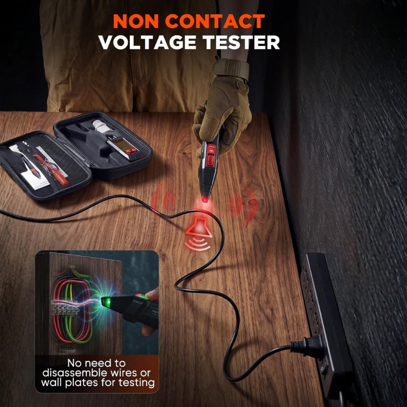 itoolmax 3 in 1 circuit breaker finder non contact voltage tester