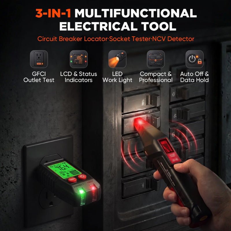itoolmax 3 in 1 circuit breaker finder product