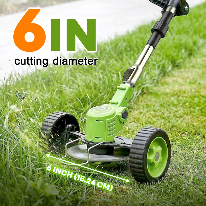 itoolmax 3 in 1 cordless grass trimmer 6in cutting wide