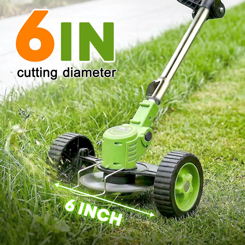 itoolmax 3 in 1 cordless weed eater 6inch cutting wide