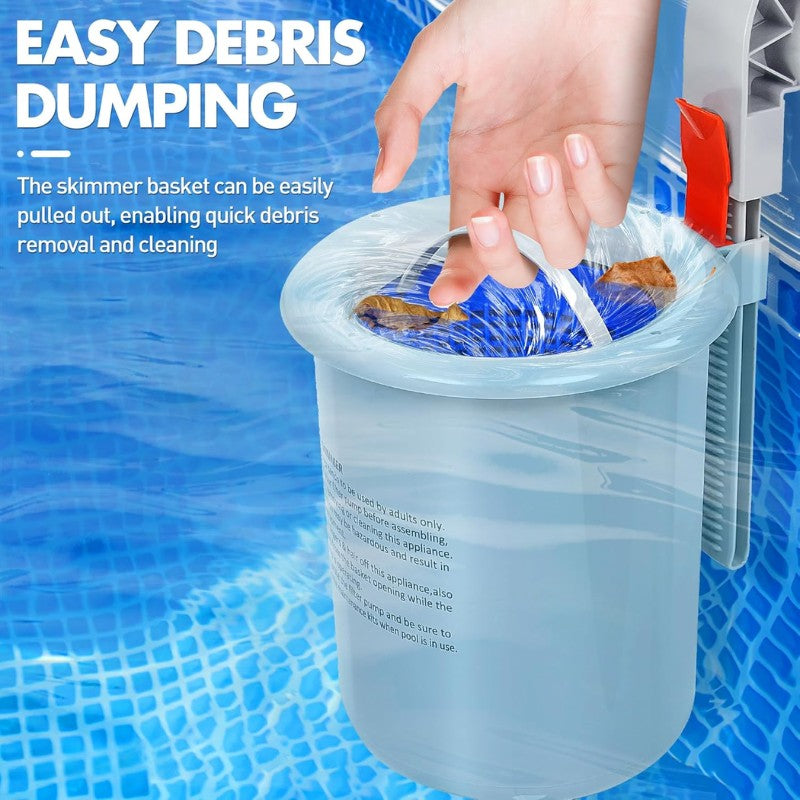 itoolmax above ground pool skimmer easy to clean