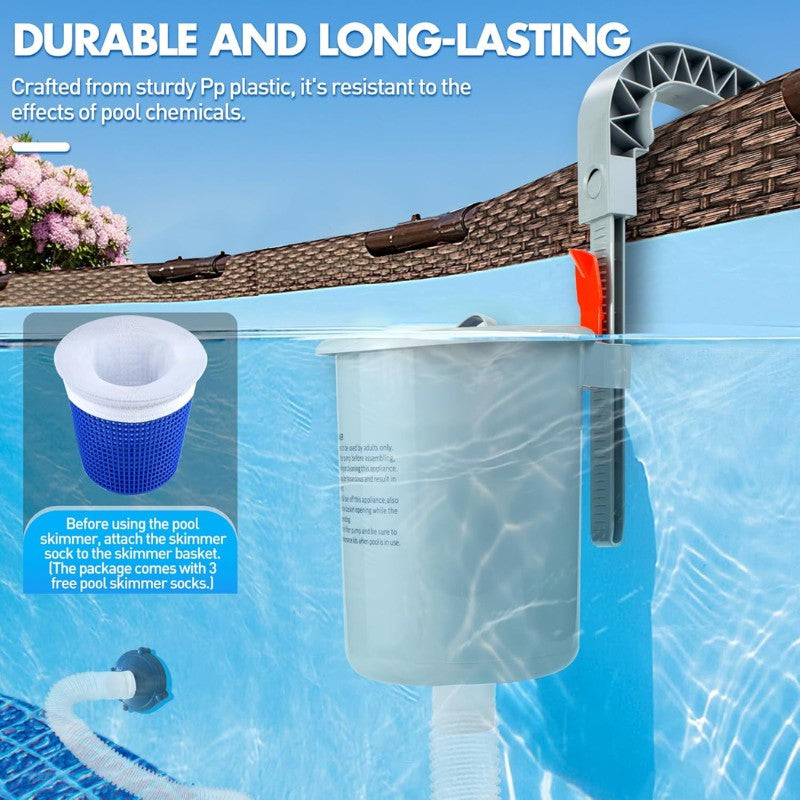 itoolmax above ground pool skimmer long lasting
