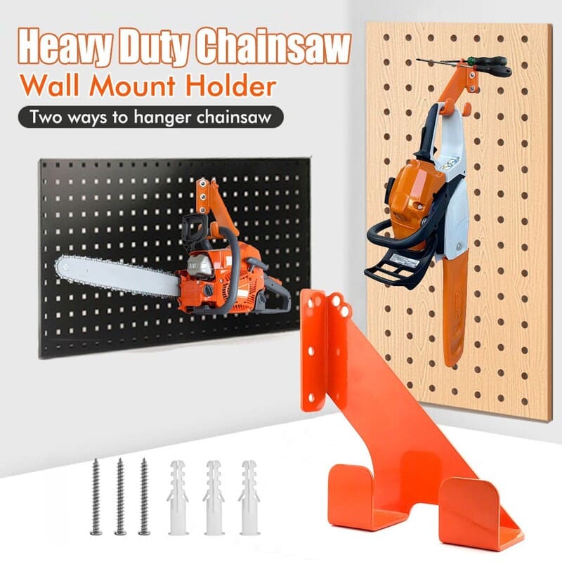 itoolmax chainsaw wall mount rack 2 method