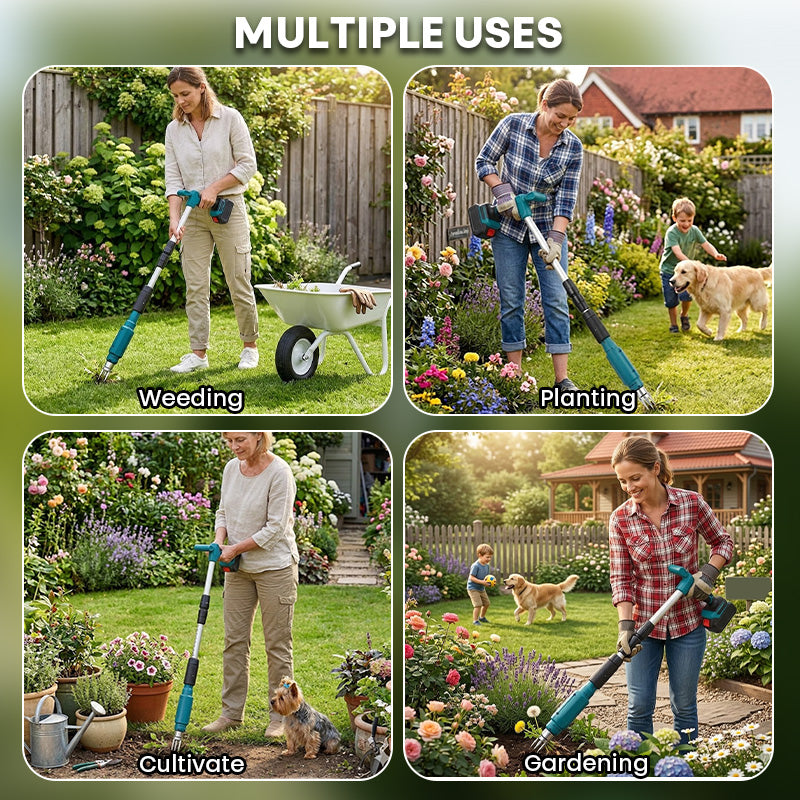 itoolmax cordless stand weed puller multi use