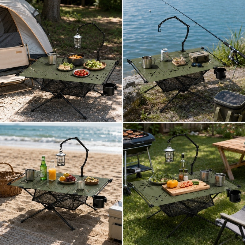 itoolmax folding camping table for all outdoor activities