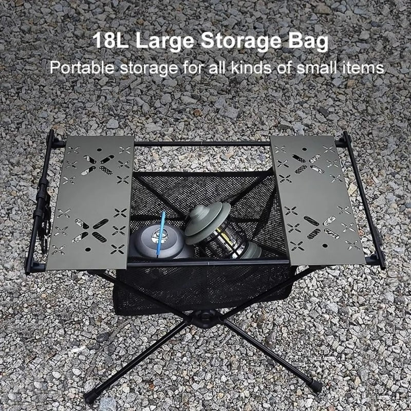 itoolmax folding camping table large storage bag