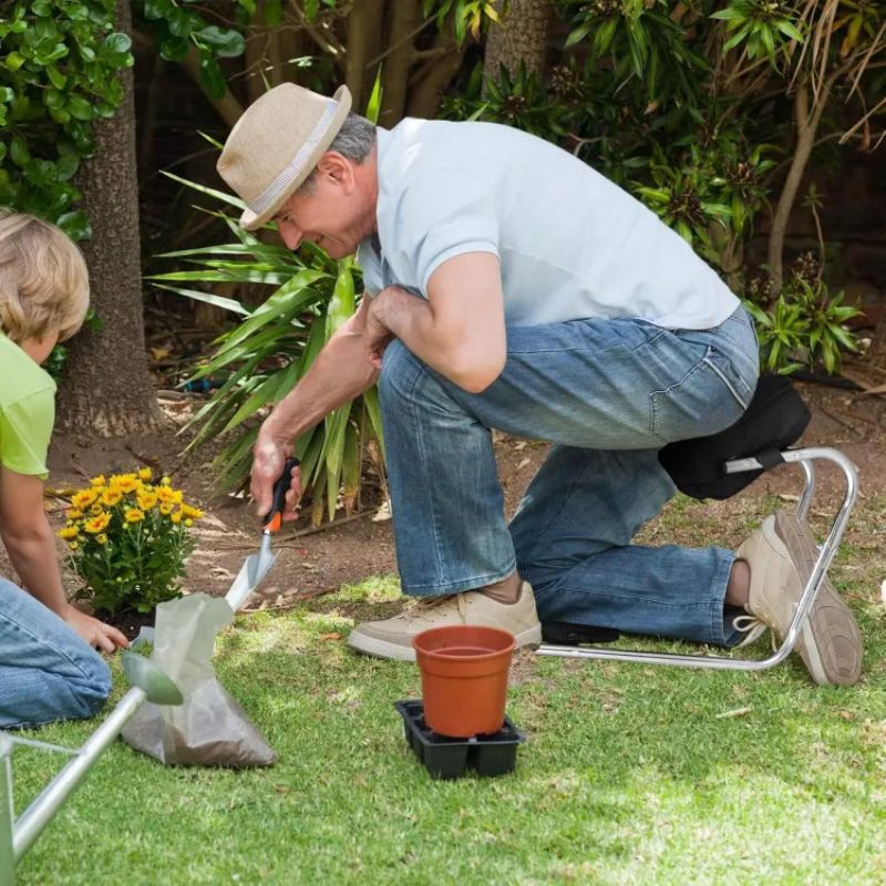 itoolmax garden kneeler and seat daily using